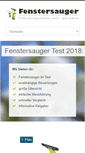 Mobile Screenshot of fenstersauger.org